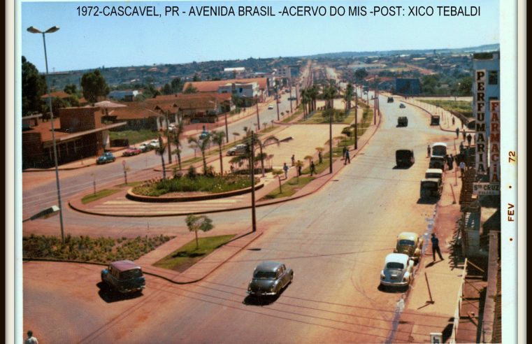 Avenida Brasil – Cascavel 1972