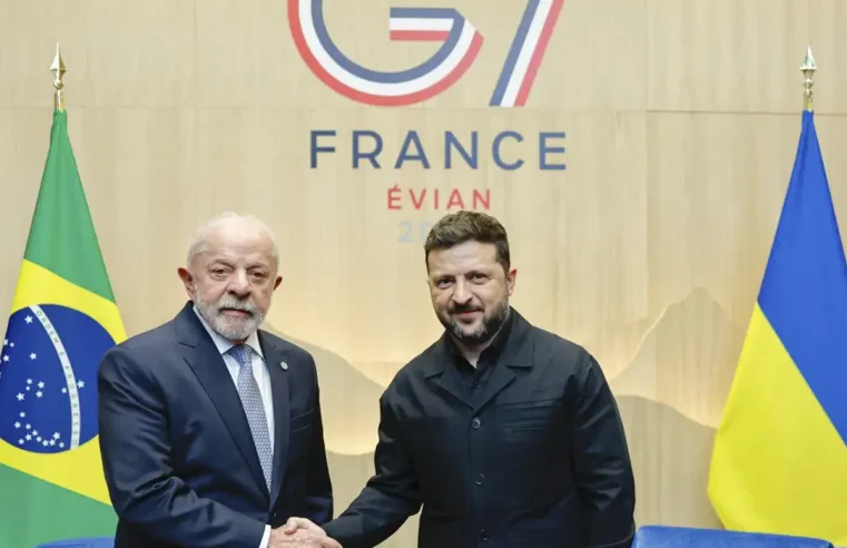 Lula e Zelensky se encontram na França para tentar resolver o “enrosco” entre Rússia e Ucrânia