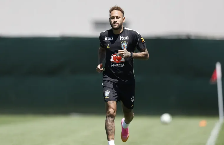 Milagre nos States: Neymar bota as chuteiras e dá trote em CT de Nova Jersey
