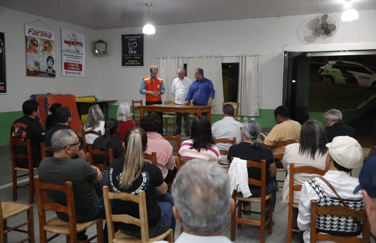 Temporal vem aí? Cascavel se armazena no salão comunitário e a piazada já tá a postos pro El Niño