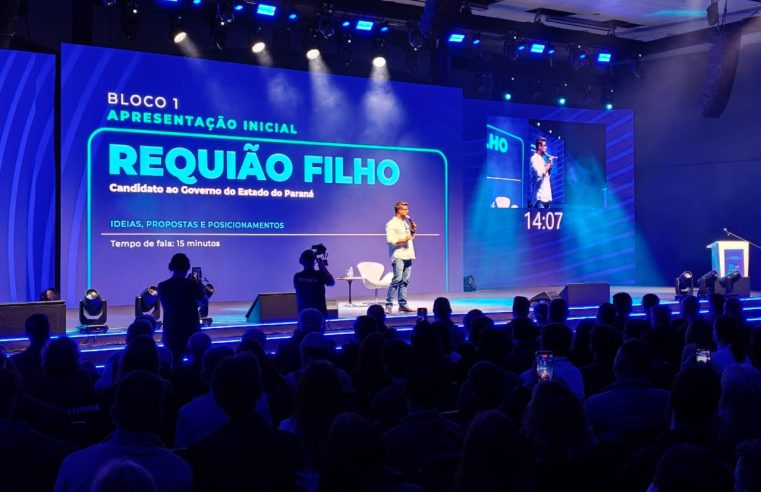 Requião Filho defende redução de impostos, energia mais barata e transparência em sabatina da Fiep