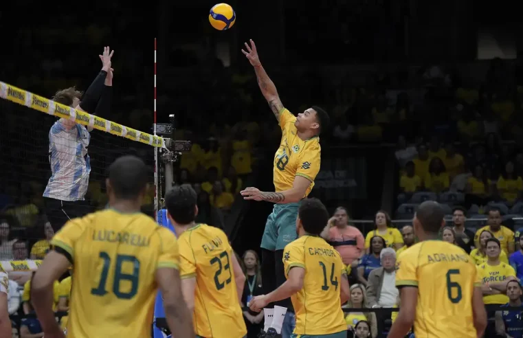 Vôlei: Brasil vence Sul-Americano e está na Olimpíada 2028